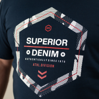 Cotton men's t-shirt SUPERIOR RED