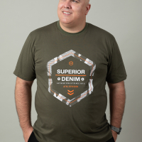Cotton men's t-shirt SUPERIOR ORANGE