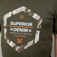 Cotton men's t-shirt SUPERIOR ORANGE