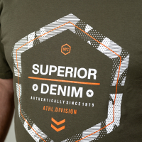 Cotton men's t-shirt SUPERIOR ORANGE