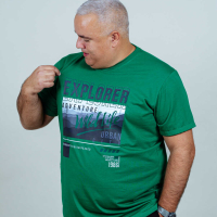 Men's t-shirt with EXPLORER print