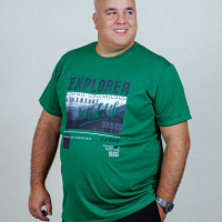 Men's t-shirt with EXPLORER print