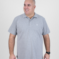 Men's Polo T-Shirt Light Grey