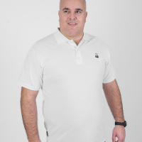 Men's White Polo Shirt