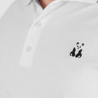 Men's White Polo Shirt