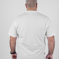 Men's White Polo Shirt