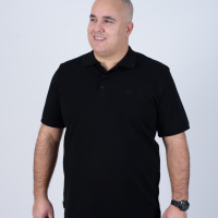 Men's Black Polo Shirt