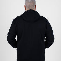 Men's Hooded Sweatshirt Jacket Black