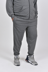Men's bottom with ribbed cuffs heather anthracite