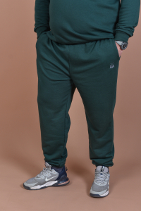Lower part with dark green elastic