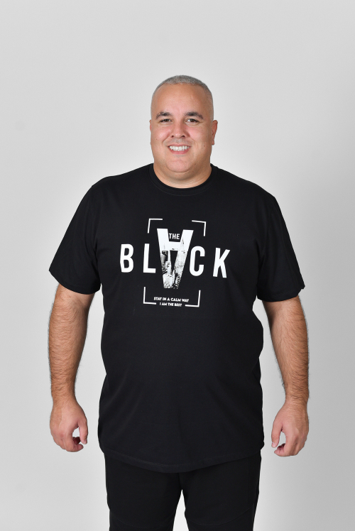 Pamučna muška majica BLACK 