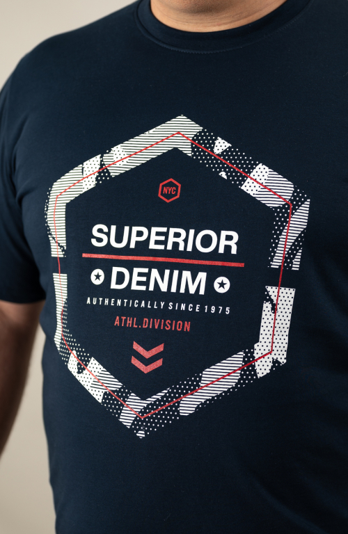 Cotton men's t-shirt SUPERIOR RED