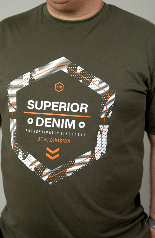 Cotton men's t-shirt SUPERIOR ORANGE