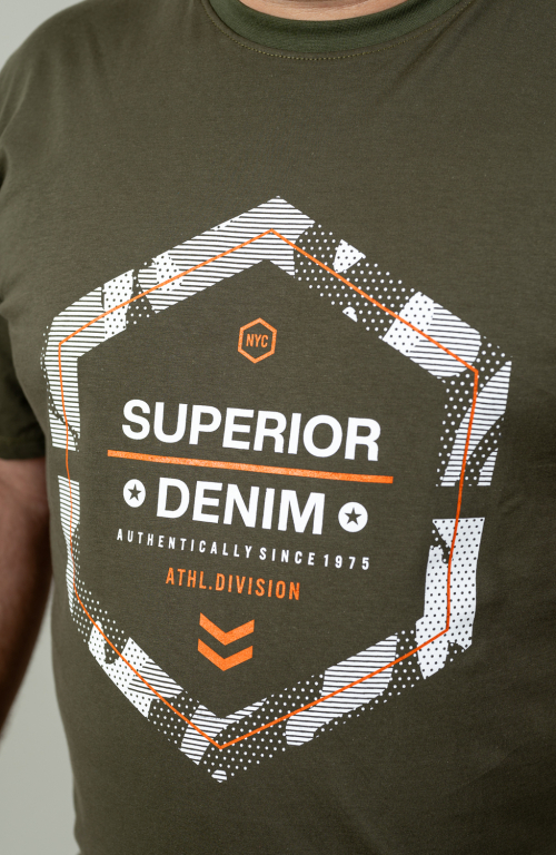 Cotton men's t-shirt SUPERIOR ORANGE