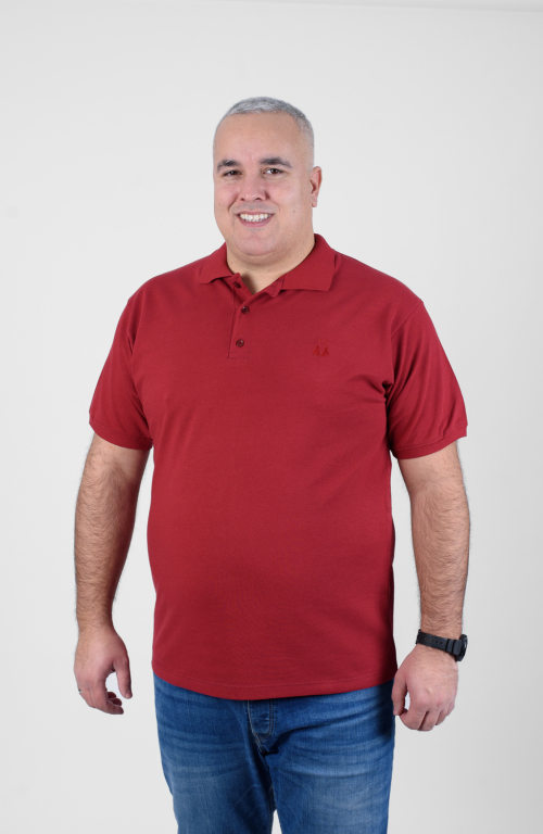 Men's Polo Shirt Bordeaux