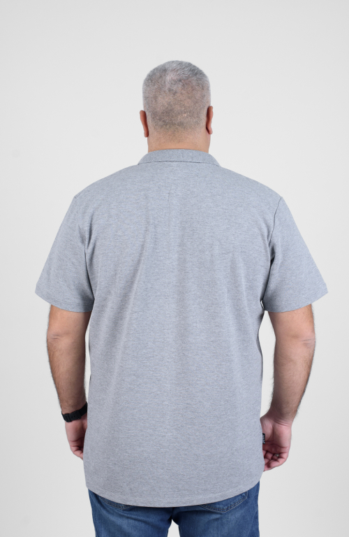 Men's Polo T-Shirt Light Grey