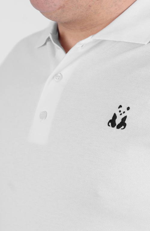 Men's White Polo Shirt