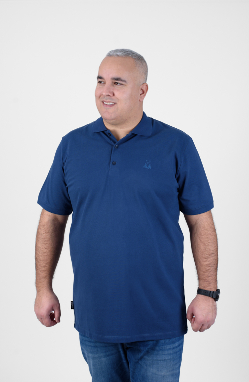 Men's Polo Shirt Indigo