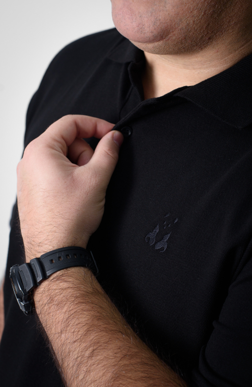 Men's Black Polo Shirt