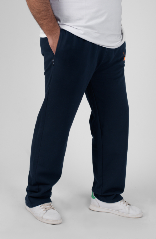 Winter navy blue sweatpants