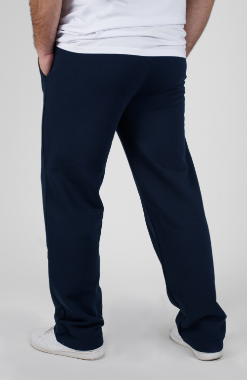 Winter navy blue sweatpants